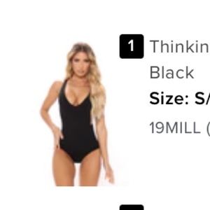 Shapewear Bodysuit Size S/M